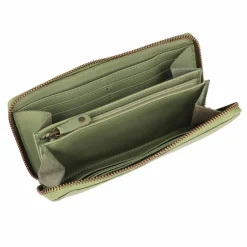 Outlet Harold's Submarine Geldbörse Leder 19 cm lindgrün