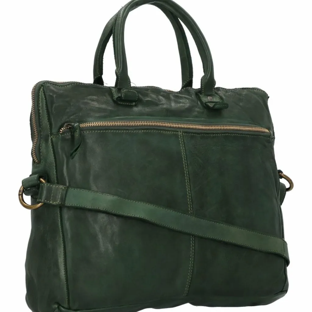 Harold's Submarine Handtasche Leder 38 cm Laptopfach