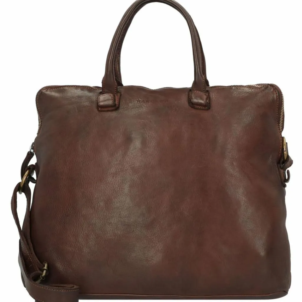 Harold's Submarine Handtasche Leder 38 cm Laptopfach