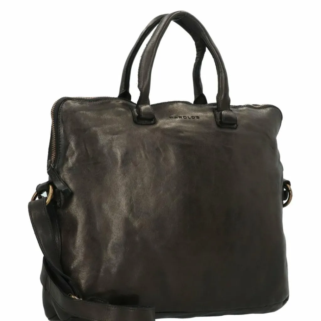 Harold's Submarine Handtasche Leder 38 cm Laptopfach