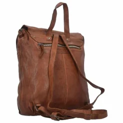 New Harold's Submarine Rucksack Leder 33 cm cognac