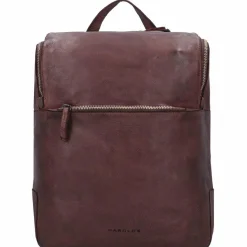 Online Harold's Submarine Rucksack Leder 34 cm Laptopfach braun