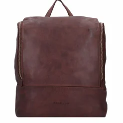 Harold's Lederrucksäcke|Daypacks<Submarine Rucksack Leder 32 cm Laptopfach braun