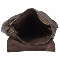 New Harold's Submarine Rucksack Leder 33 cm braun