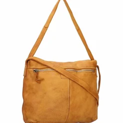 Best Harold's Submarine Schultertasche L Leder 28 cm gelb