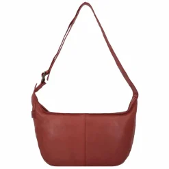 New Harold's Submarine Schultertasche Leder 39 cm rot