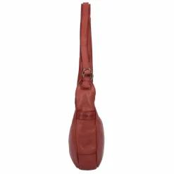 New Harold's Submarine Schultertasche Leder 39 cm rot