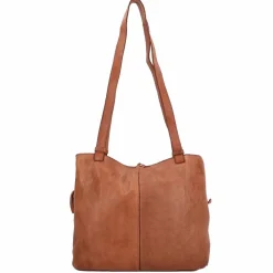 Outlet Harold's Submarine Schultertasche Leder 31 cm cognac
