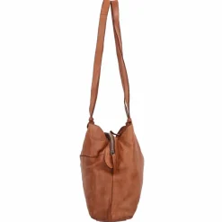 Outlet Harold's Submarine Schultertasche Leder 31 cm cognac