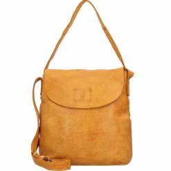 Outlet Harold's Submarine Schultertasche Leder 22 cm gelb