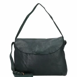 Harold's Schultertaschen<Submarine Schultertasche L Leder 28 cm grün