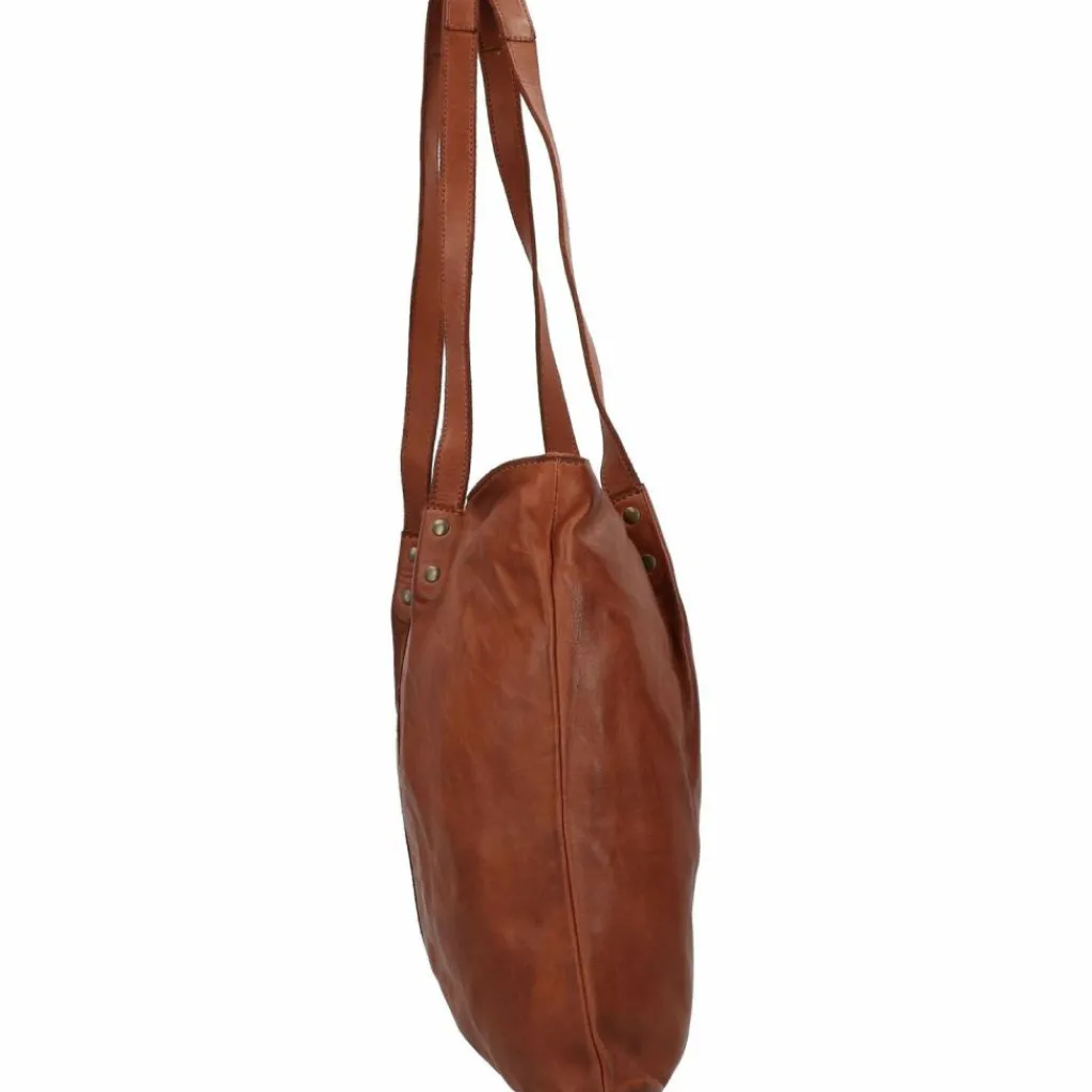 Harold's Shopper|Schultertaschen<Submarine Shopper Tasche Leder 39 cm cognac