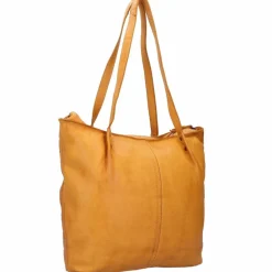 Harold's Shopper|Schultertaschen<Submarine Shopper Tasche Leder 39 cm yellow