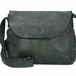 New Harold's Submarine Umhängetasche Leder 21 cm grün