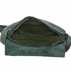 New Harold's Submarine Umhängetasche Leder 21 cm grün