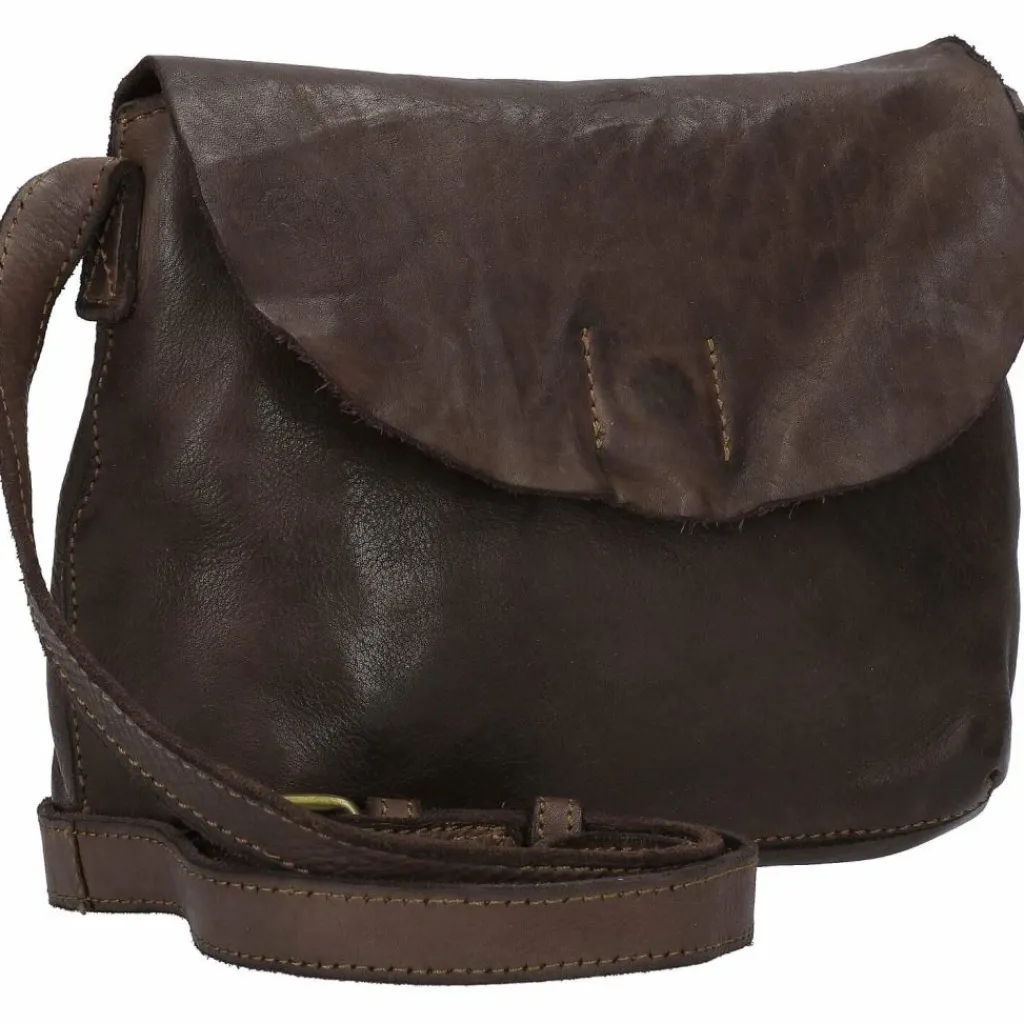 New Harold's Submarine Umhängetasche Leder 21 cm brown