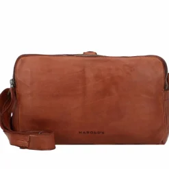 Harold's Umhängetaschen<Submarine Umhängetasche Leder 28 cm cognac