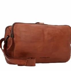 Harold's Umhängetaschen<Submarine Umhängetasche Leder 28 cm cognac