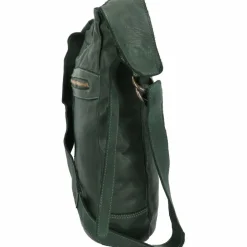 Outlet Harold's Submarine Umhängetasche Leder 31 cm grün