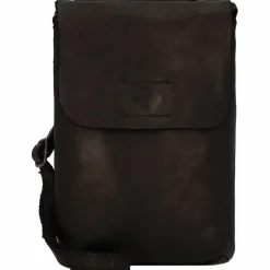 Discount Harold's Submarine Umhängetasche Leder 15 cm schwarz