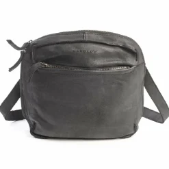 Harold's Umhängetaschen<Submarine Umhängetasche Leder 22 cm schwarz