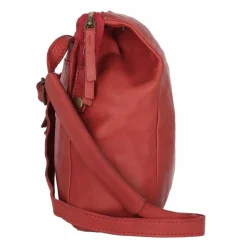 Hot Harold's Submarine Umhängetasche Leder 32 cm rot