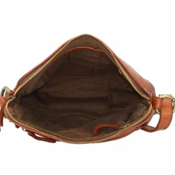 New Harold's Submarine Umhängetasche Leder 26 cm cognac