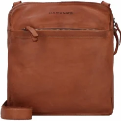 Sale Harold's Submarine Umhängetasche Leder 22 cm cognac