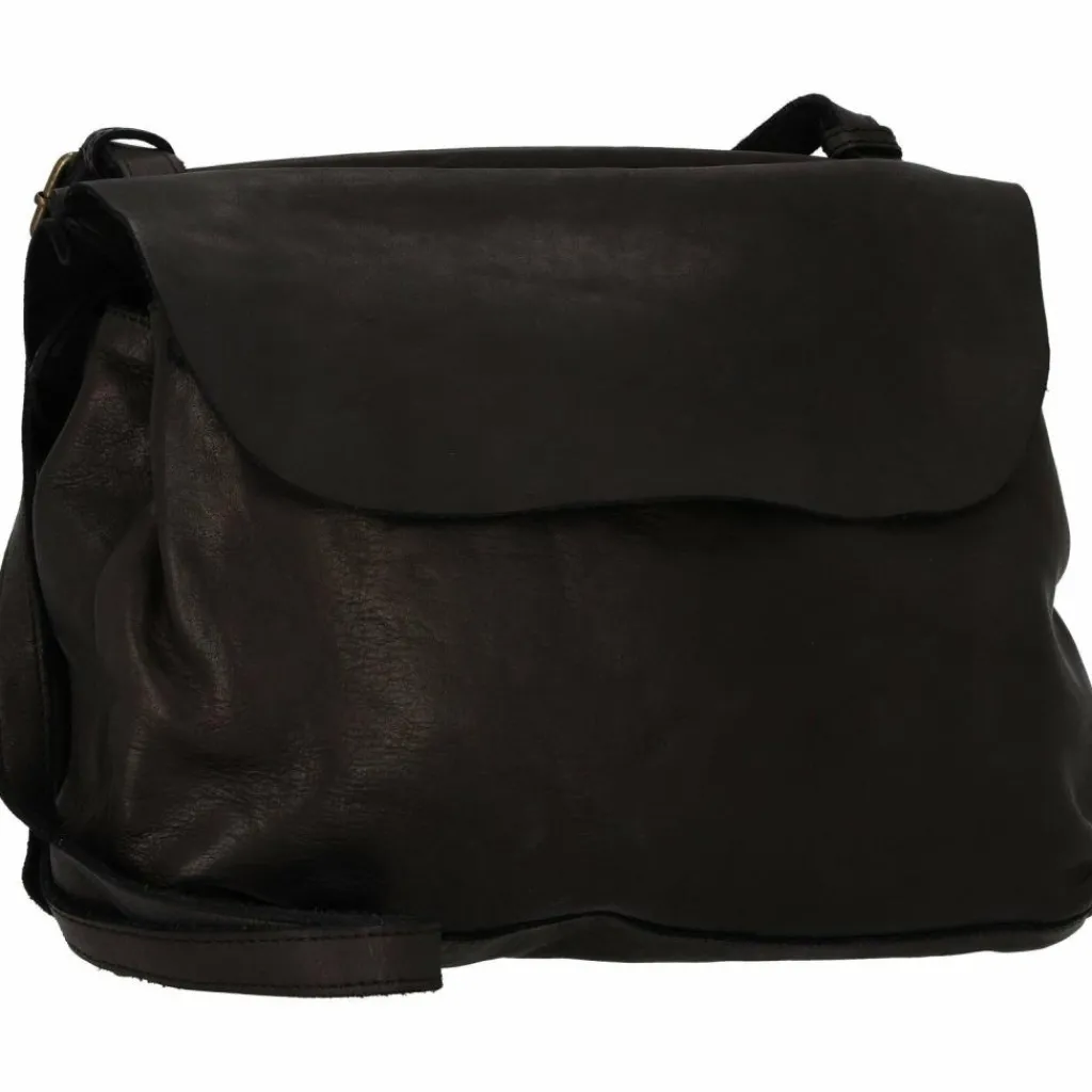 Sale Harold's Submarine Umhängetasche Leder 32 cm schwarz