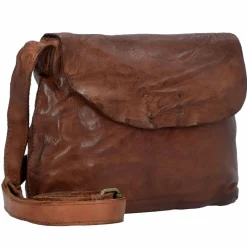 Outlet Harold's Submarine Umhängetasche Leder 21 cm cognac