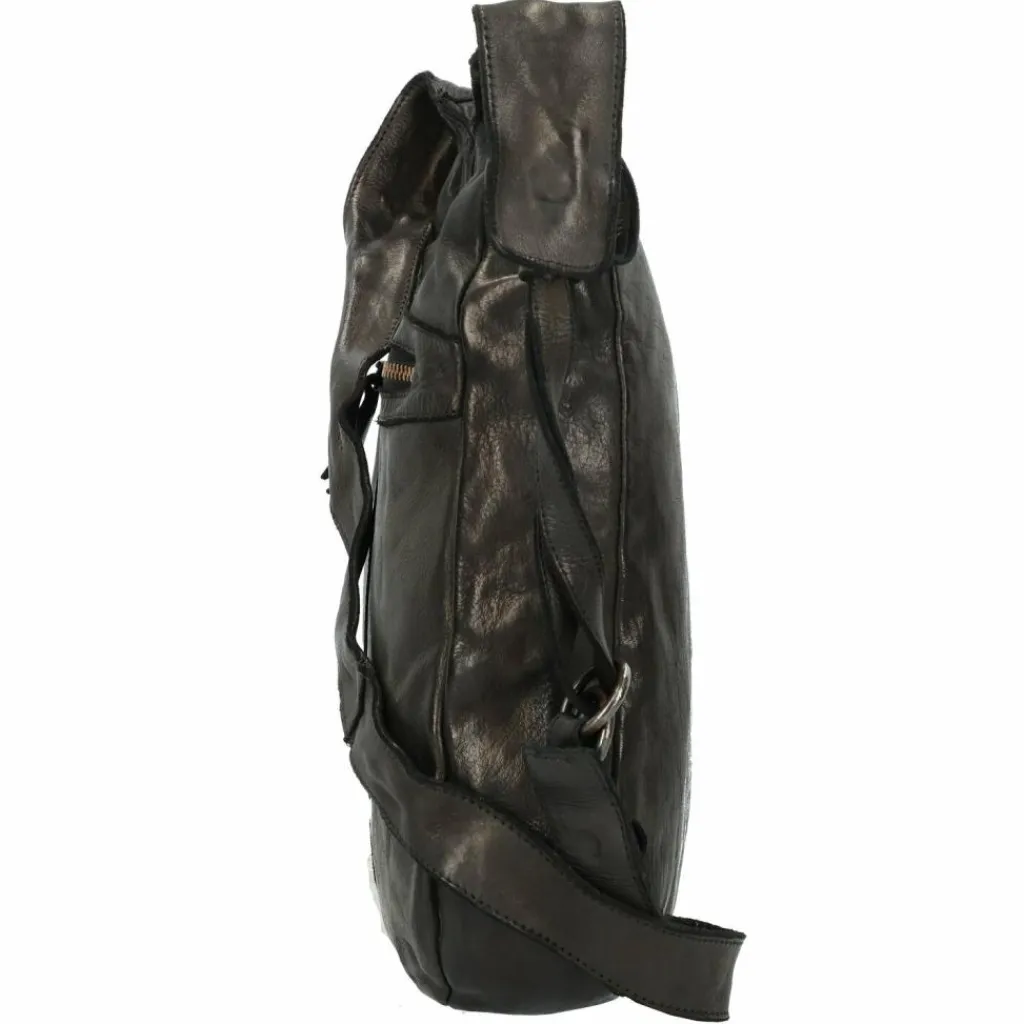 Harold's Umhängetaschen<Submarine Umhängetasche Leder 31 cm schwarz