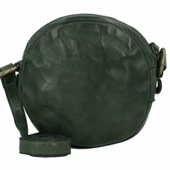Best Harold's Submarine Umhängetasche Leder 18 cm grün