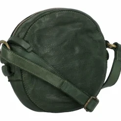 Best Harold's Submarine Umhängetasche Leder 18 cm grün