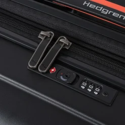Hedgren Hartgepäck|4-Rollen Koffer<Comby Grip M Exp 4 Rollen Trolley M 65 cm mit Dehnfalte black