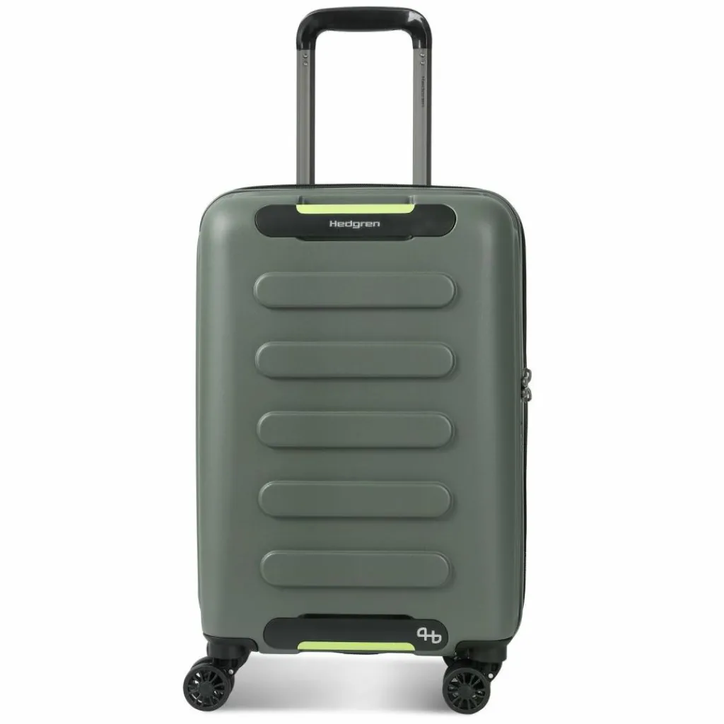 Hedgren Hartgepäck Kabinengepäck|4-Rollen Kabinentrolleys<Comby Grip S 4 Rollen Kabinentrolley S 55 cm olive