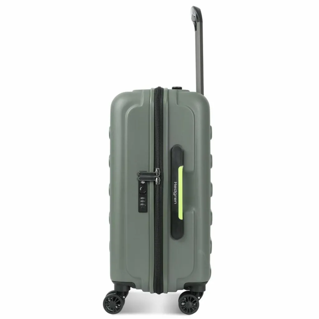 Hedgren Hartgepäck Kabinengepäck|4-Rollen Kabinentrolleys<Comby Grip S 4 Rollen Kabinentrolley S 55 cm olive