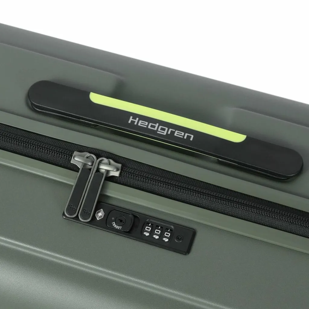 Hedgren Hartgepäck Kabinengepäck|4-Rollen Kabinentrolleys<Comby Grip S 4 Rollen Kabinentrolley S 55 cm olive
