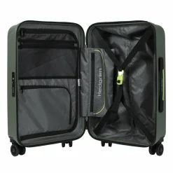 Hedgren Hartgepäck Kabinengepäck|4-Rollen Kabinentrolleys<Comby Grip S 4 Rollen Kabinentrolley S 55 cm olive