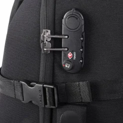 Outlet Hedgren Comby 2-Rollen Rucksacktrolley RFID 55 cm black