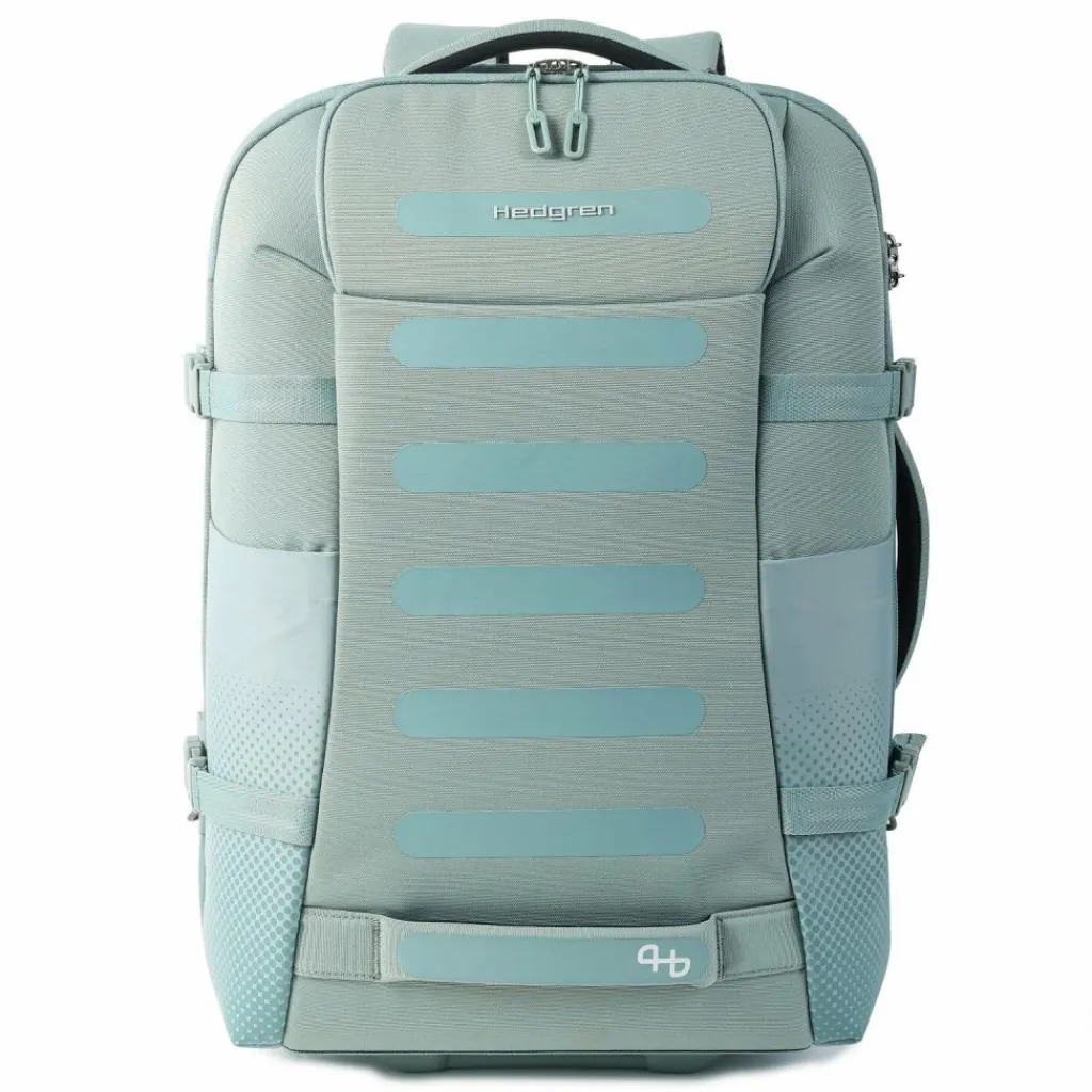 Hedgren Rucksack-Trolleys|Business-Rucksäcke<Comby 2-Rollen Rucksacktrolley RFID 55 cm grey-green