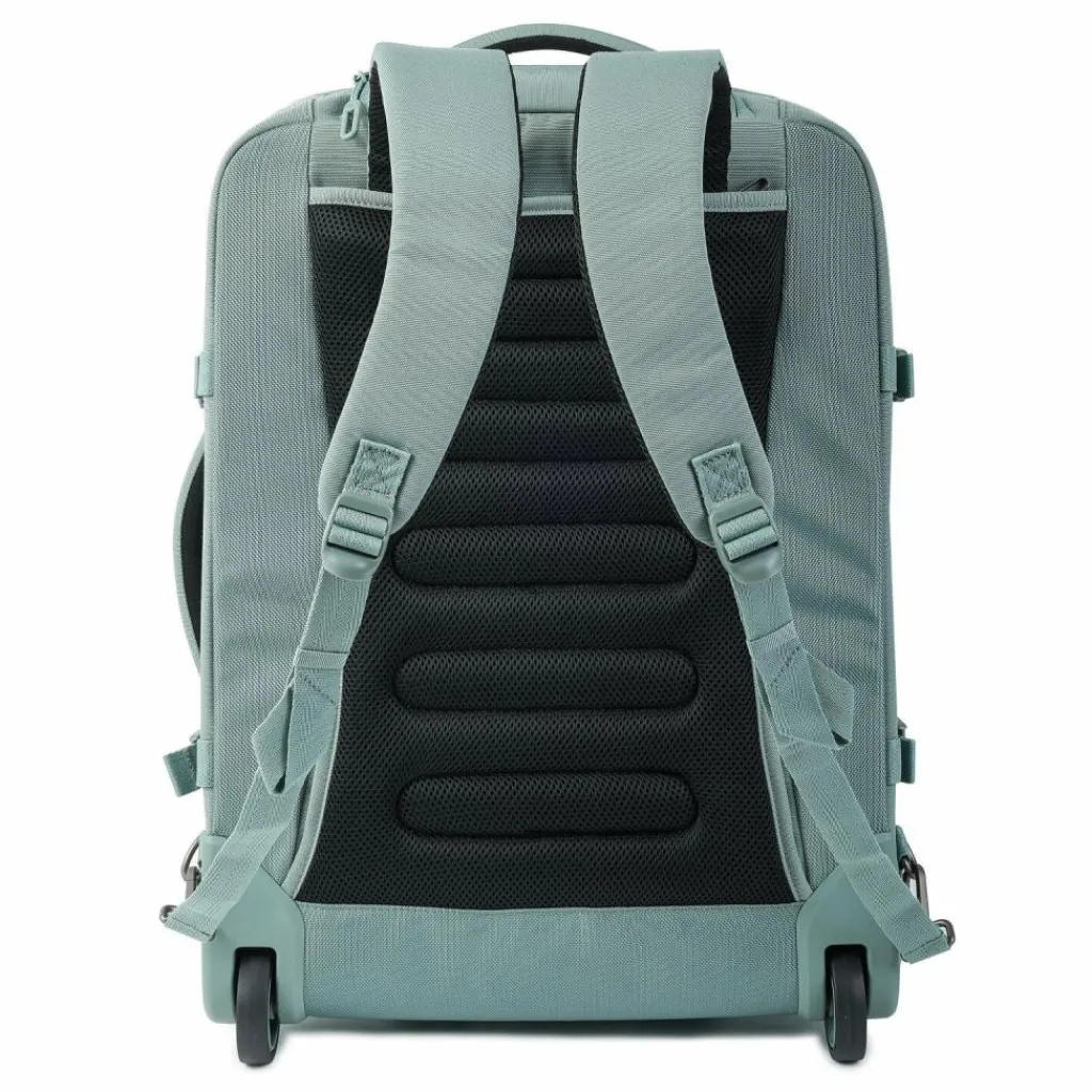 Hedgren Rucksack-Trolleys|Business-Rucksäcke<Comby 2-Rollen Rucksacktrolley RFID 55 cm grey-green