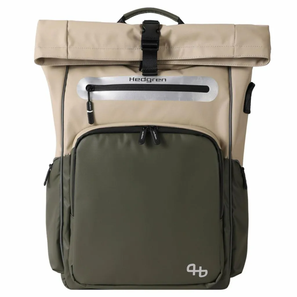 Hedgren Rolltop-Rucksäcke|Fahrradrucksäcke<Commute Bike Hub Fahrradrucksack 59 cm beige-olive