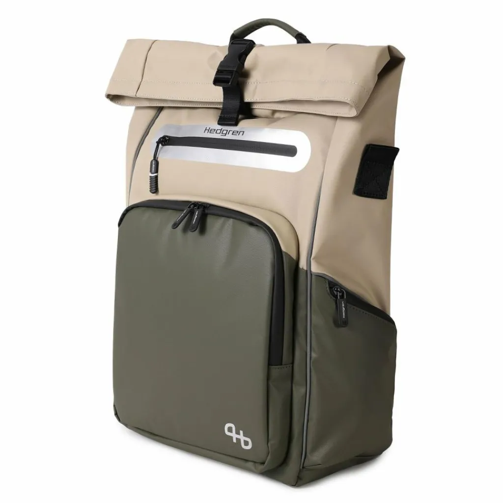 Hedgren Rolltop-Rucksäcke|Fahrradrucksäcke<Commute Bike Hub Fahrradrucksack 59 cm beige-olive