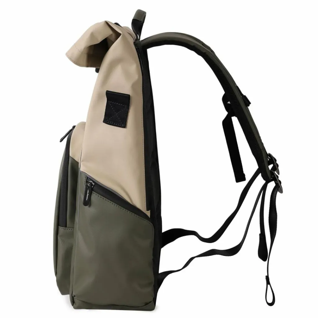 Hedgren Rolltop-Rucksäcke|Fahrradrucksäcke<Commute Bike Hub Fahrradrucksack 59 cm beige-olive