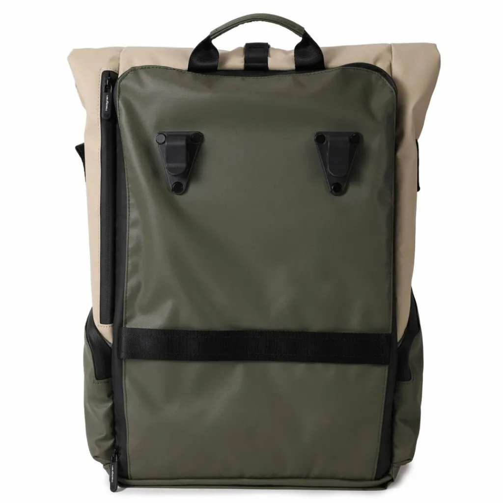 Hedgren Rolltop-Rucksäcke|Fahrradrucksäcke<Commute Bike Hub Fahrradrucksack 59 cm beige-olive