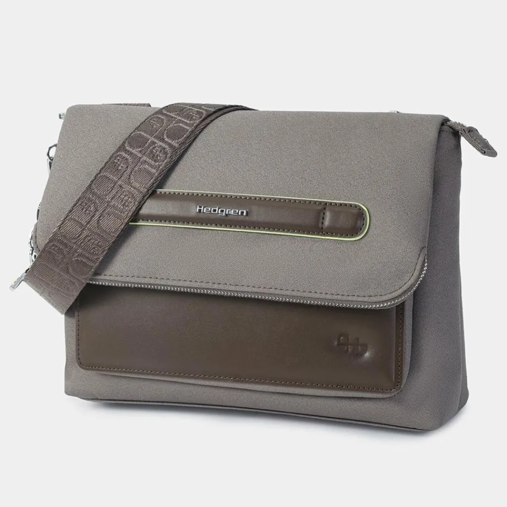 Discount Hedgren Fika Umhängetasche RFID 28,5 cm vintage taupe