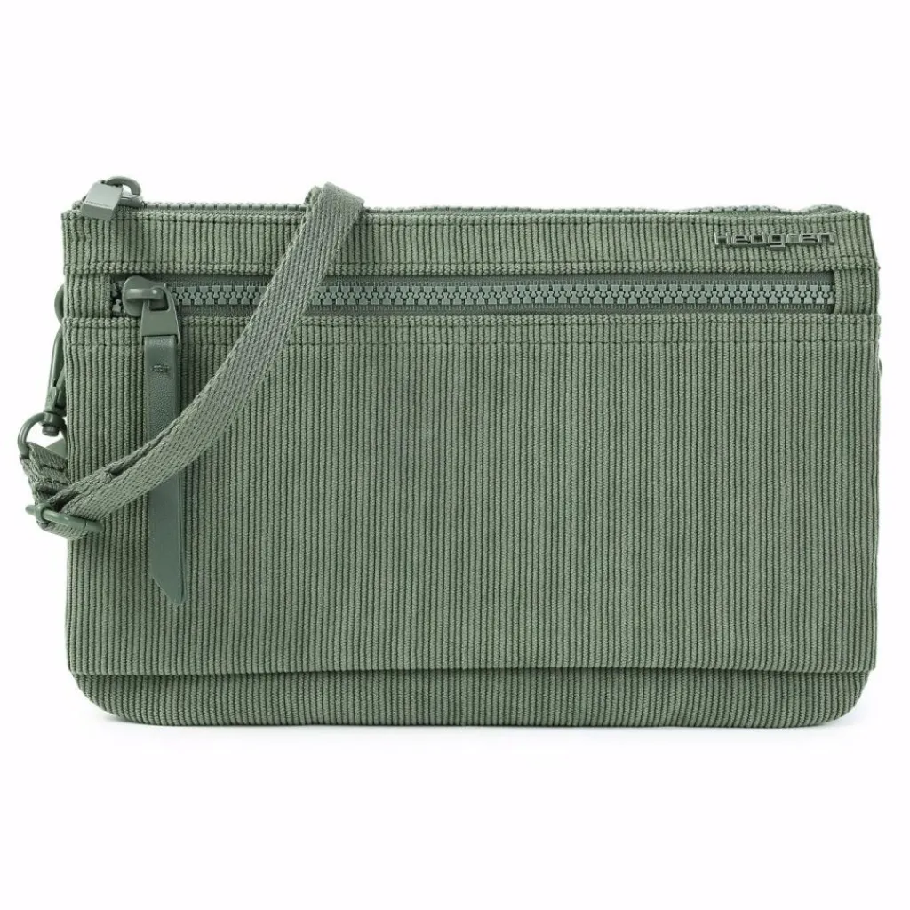 Discount Hedgren Inner City Emma Umhängetasche RFID Schutz 24 cm corduroy duck green