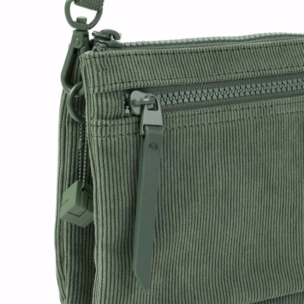Discount Hedgren Inner City Emma Umhängetasche RFID Schutz 24 cm corduroy duck green