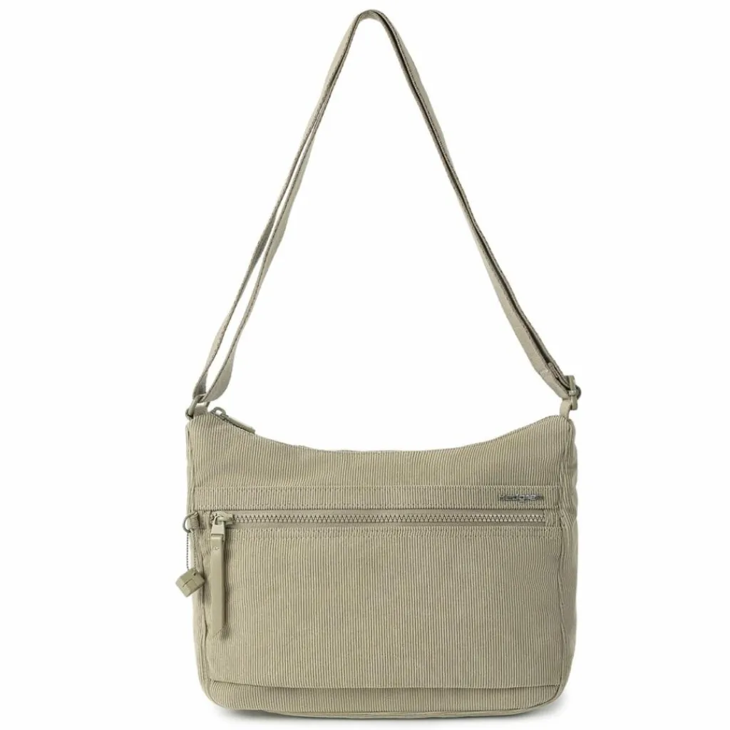 Discount Hedgren Inner CIty Harper's S Umhängetasche RFID Schutz 30.5 cm corduroy string beige