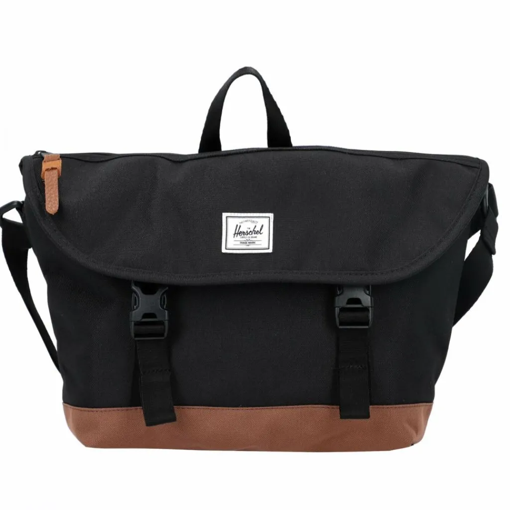 New Herschel Cove Messenger 24.5 cm black-saddle brown